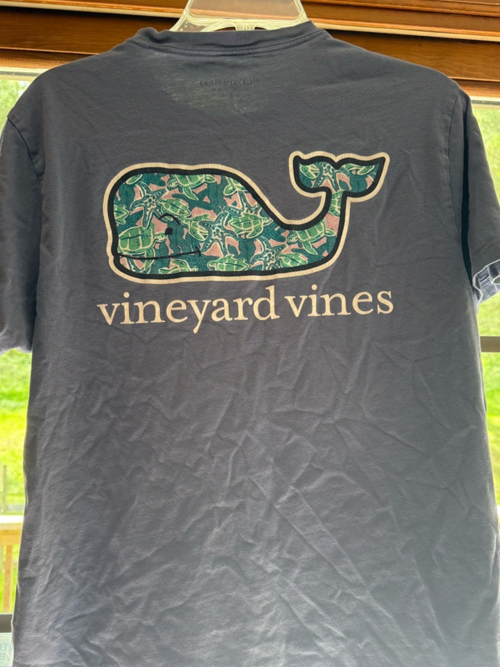 Vineyard Vines Whale Logo Short Sleeve Tee, Size Small